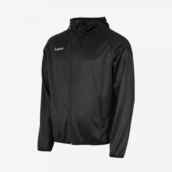 Hummel Authentic Full Zip Hoodie - Sweater - Heren - Zwart