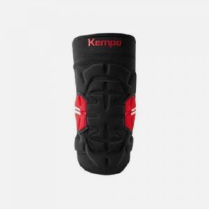 Afbeelding Kempa K-Guard kniebeschermer zwart/rood voorkant
