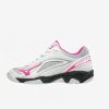Afbeelding Mizuno Mirage Star 2 handbalschoen junior wit/roze
