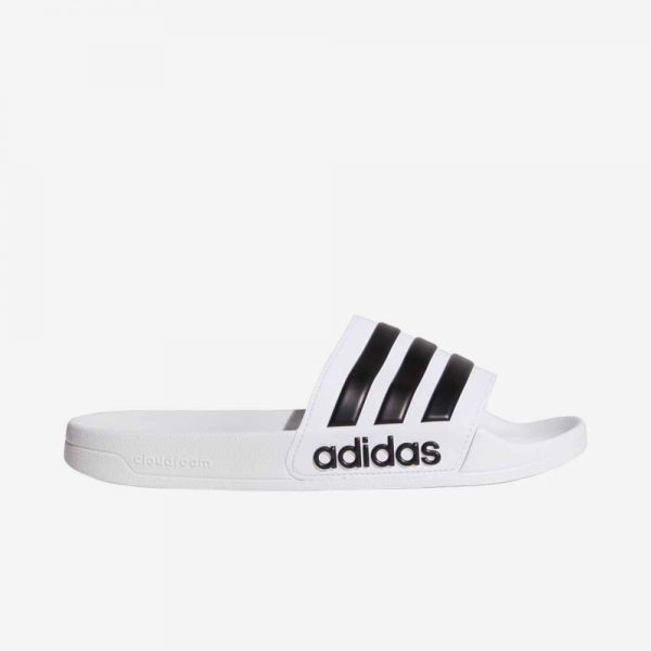 Afbeelding Adidas Adilette Cloudfoam badslipper wit