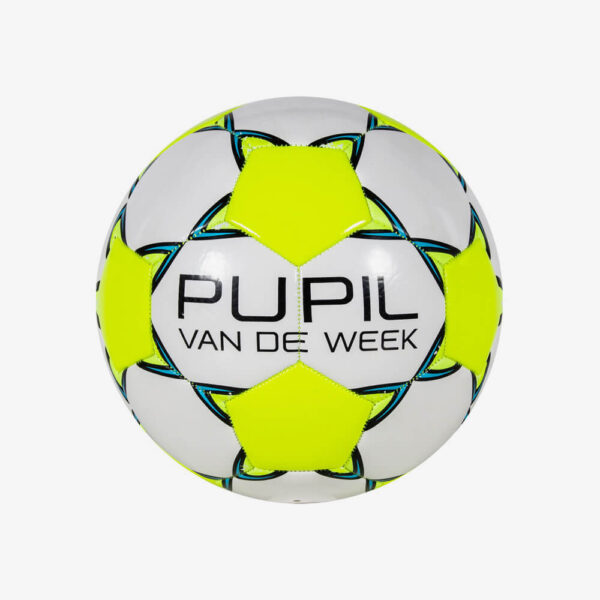 Afbeelding Derbystar pupil van de week geel wit