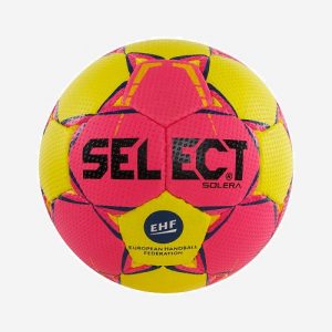 Afbeelding Select Solera handbal geel roze