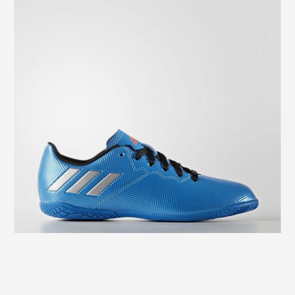 Afbeedling zaalvoetbalschoen Messi 16.4 junior blauw