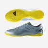 Afbeelding Messi 15.4 In zaalvoetbalschoen lichblauw met gele zool