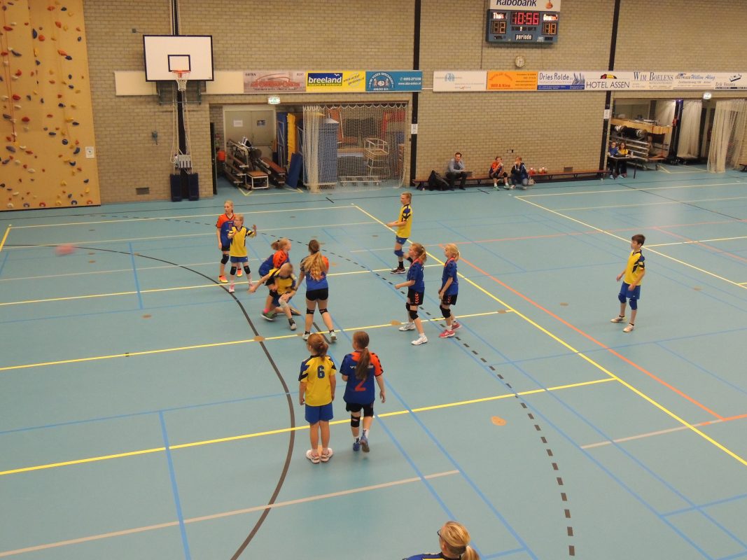 Afbeelding HVA jeugdwedstrijd handbal