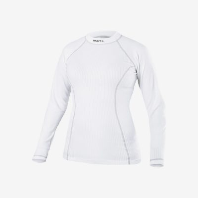 Afbeelding Be Active Crewneck lange mouw thermoshirt wit