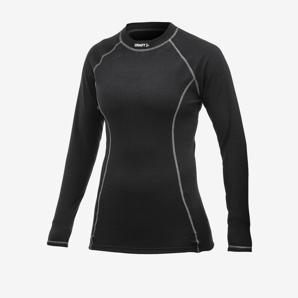 Zwart thermoshirt dames cheap