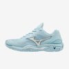 Afbeelding Mizuno Wave Stealth V handbalschoen dames lichtblauw