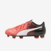 Afbeelding Puma evopower fg junior voetbalschoenen rood zwart