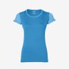 Afbeelding Asics FuzeX Top Hardloopshirt dames voorkant blauw
