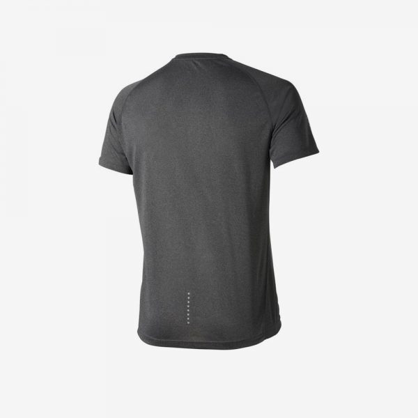 Afbeelding Asics Soukai Graphic hardloopshirt achterkant heren grijs