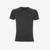 Afbeelding Asics Strip hardloopshirt voorkant heren grijs