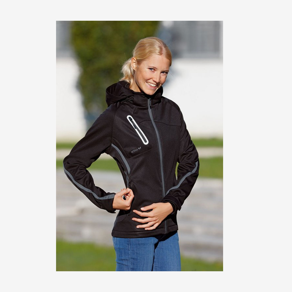 Huh Kantine Farmacologie Erima Functioneel Softshell Jack - Dames - HHsport