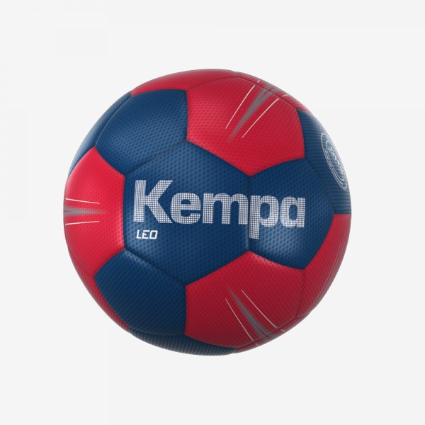 Afbeedling Kemp Leo handbal blauw rood