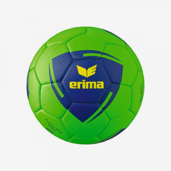 Erima Future Grip Kids handbal wit groen blauw