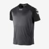 Hummel Aarhus shirt voorkant sportshirt zwart
