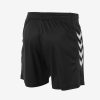 Hummel Aarhus short sportbroek dames achterkant zwart