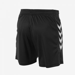 Hummel Aarhus short sportbroek dames achterkant zwart