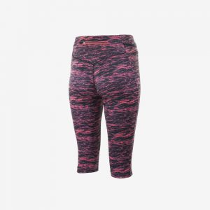 Rogelli Running Capri Joy hardloopbroek achterkant dames roze