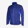 Rogelli Badger Jack hardloopjas voorkant heren blauw