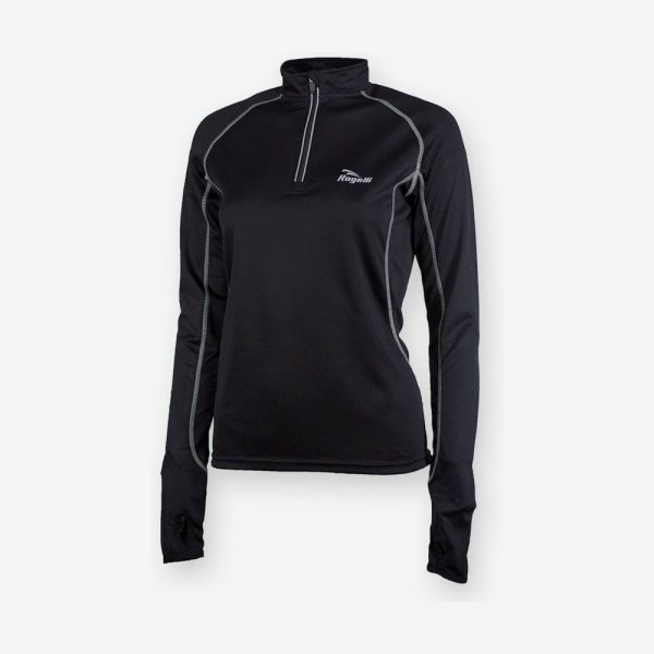 Afbeelding Rogelli Crane Running top Hardloopshirt voorkant zwart