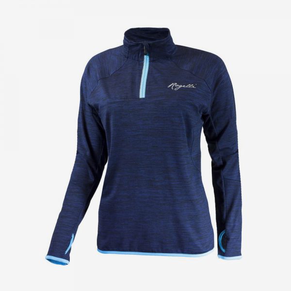 Afbeelding Rogelli Running top Hardloopshirt bright voorkant dames blauw