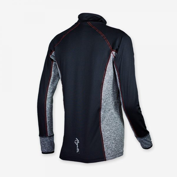 Afbeelding Rogelli Running Top hardloopshirt Maura achterkant dames zwart