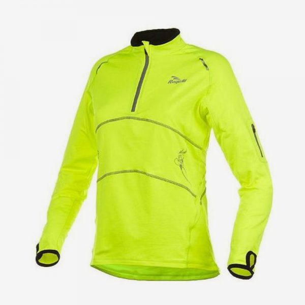 Afbeelding Rogelli Mae Runningtop hardloopsweater dames geel