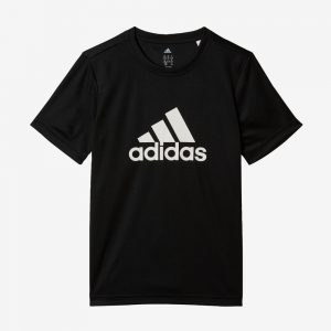 Afbeelding Adidas t-shirt sportshirt voorkant zwart