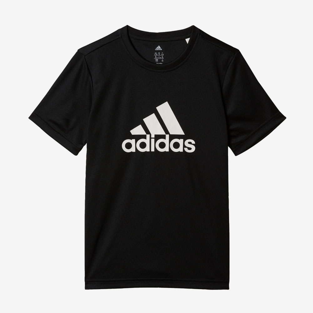 Adidas Equip Tee T shirt Junior Sportshirt Zwart Wit HHsport