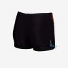 Afbeelding Arena Urban short zwembroek junior zwart achterkant