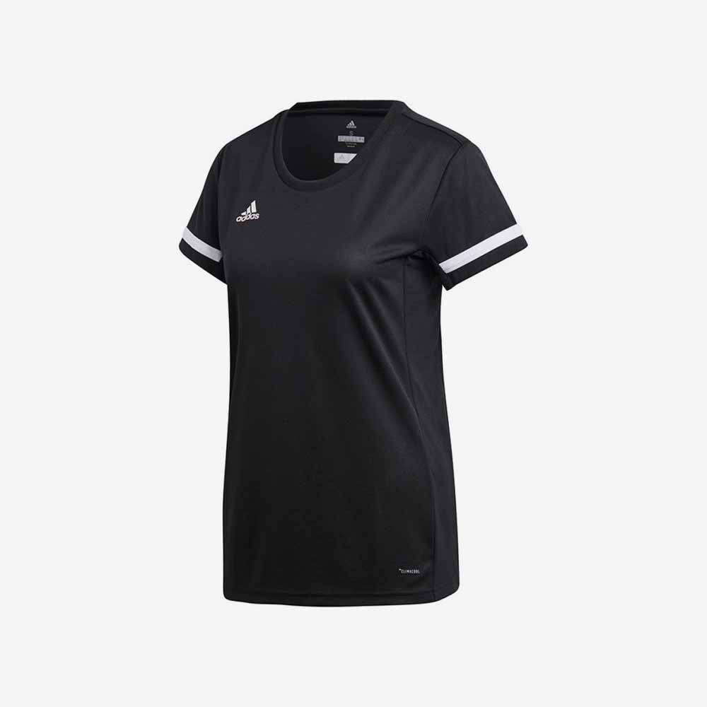 lekken kapitalisme Zeemeeuw Adidas T19 Tee Dames - Sportshirt - Zwart - HHsport