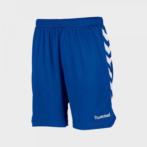 Afbeelding Hummel Burnley Short sportbroek heren junior blauw