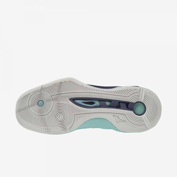 Afbeelding Mizuno Wave Momentum indoorschoen dames lichtblauw