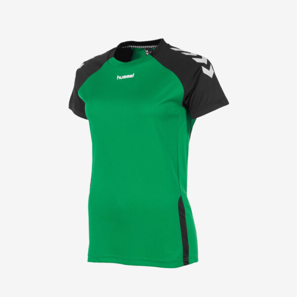 Afbeelding Hummel authentic sportshirt dames kleur groen