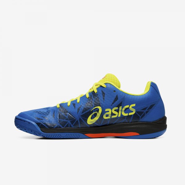 Afbeelding Asics Gel-Fastball 3 handbalschoen heren blauw zwart links