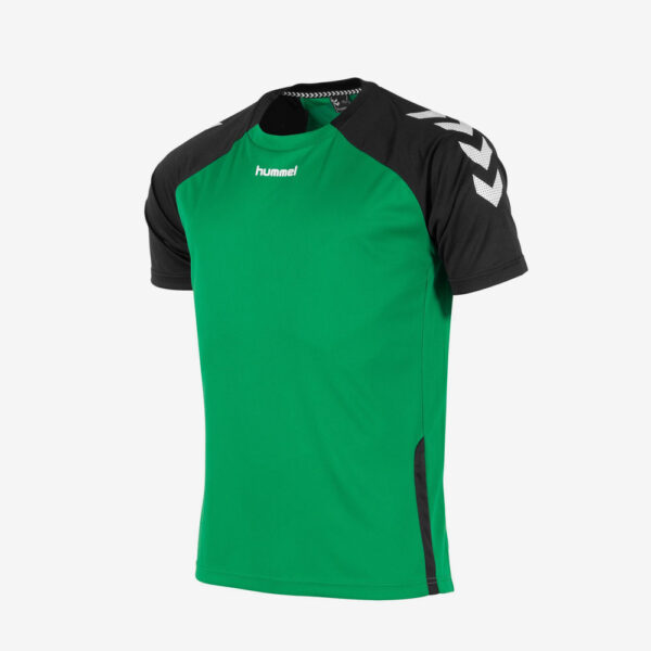 Afbeelding hummel authentic tee sportshirt junioren heren kleur groen