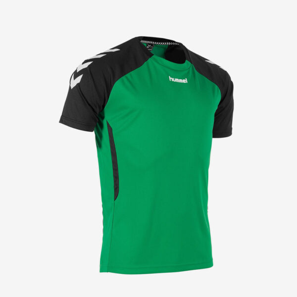 Afbeelding hummel authentic tee sportshirt junioren heren kleur groen