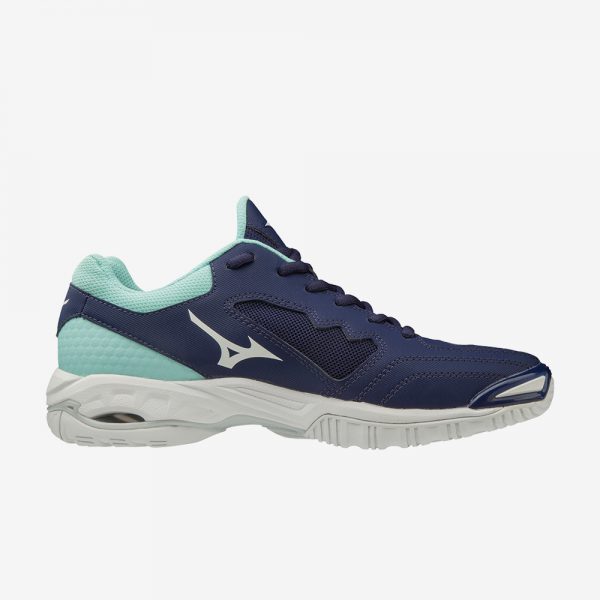 Afbeelding Mizuni Wave Phantom 2 handbalschoen dames blauw