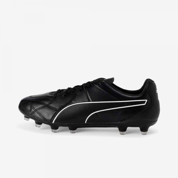 Afbeelding Puma King Hero FG voetbalschoenen zwart linkerschoen