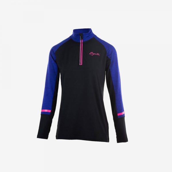 Afbeelding Rogelli cosmic runningtop dames blauw roze