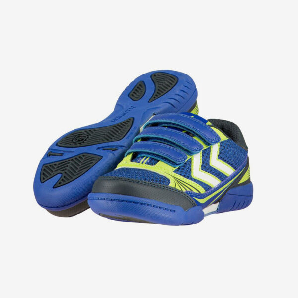 Afbeelding Hummel Root Velcro Jr Surf the Web handbalschoen blauw