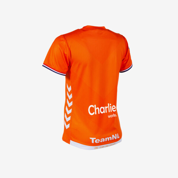 Afbeelding Hummel WK 2019 shirt Nederlandse handbaldames korte mouw oranje