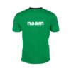 Afbeelding Hummel Valencia sportshirt groen met je naam wit