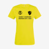 Afbeelding kampioen shirt voorzijde bedrukt geel
