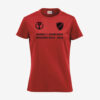 Afbeelding kampioen shirt voorzijde bedrukt geel