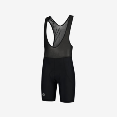 Afbeelding Rogelli Bibshort basic wielerbroek kort model zwart