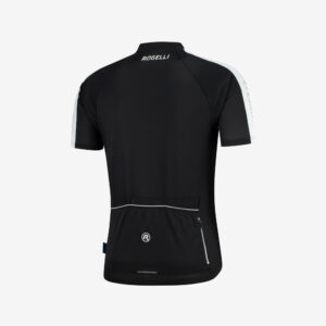 Afbeelding Rogelli explore wielershirt zwart wit