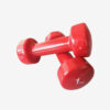 Afbeelding Sportec dumbbell set van 2 rood