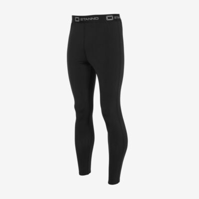 Afbeelding Stanno thermo pant lang model thermolegging zwart voorkant